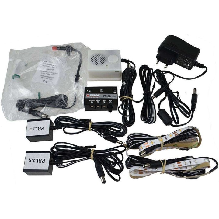 Frial One Star crib control unit with Led strips and optical
