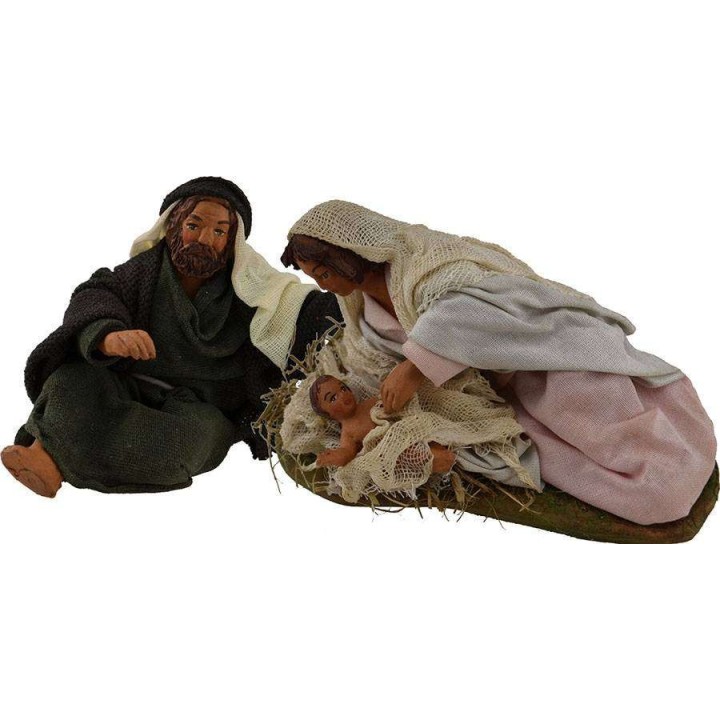 Natividad 12 cm en terracota Lux