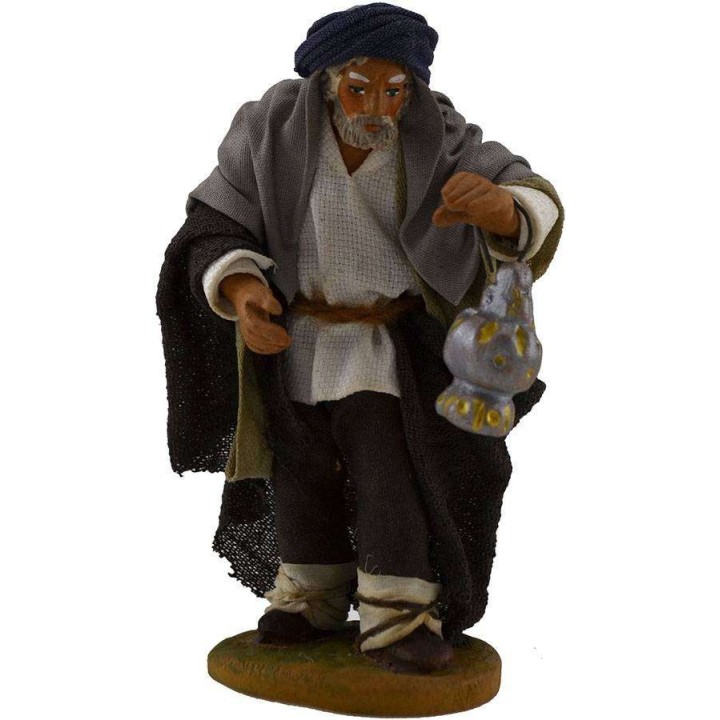 Hombre con linterna 10 cm en Lux