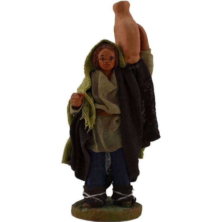 Hombre con ánfora a hombros 10 cm