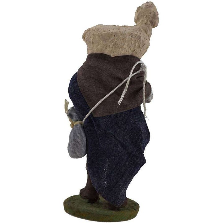 Pastor con oveja a hombros 12 cm