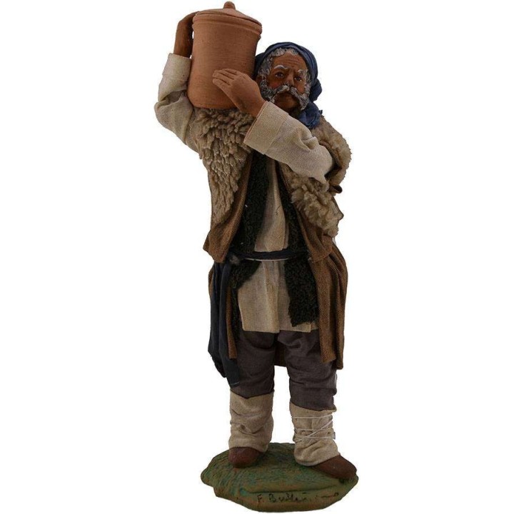 Hombre con olla de 30 cm