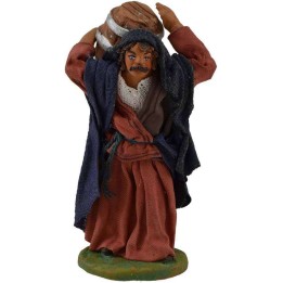 Hombre con barril a hombros 10 cm