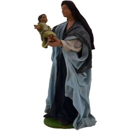 Woman with child 16 cm