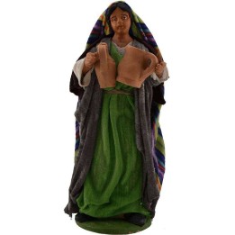 Donna con anfore 16 cm