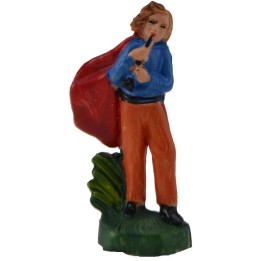4 cm color Suonatore di piffero in pvc