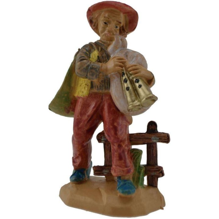 6 cm lujo Zampognaro en pvc