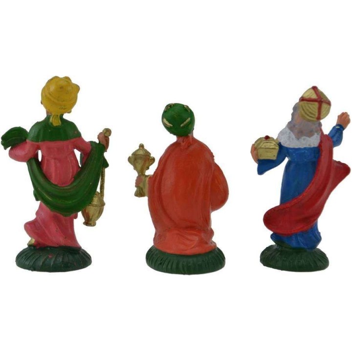 6 cm Set Tre Re Magi in pvc