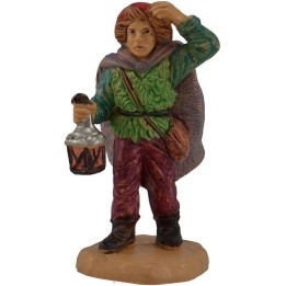Hombre de 6 cm con linterna en PVC lux
