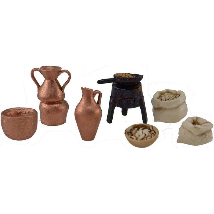 Set 7 minuterie presepe Landi Moranduzzo