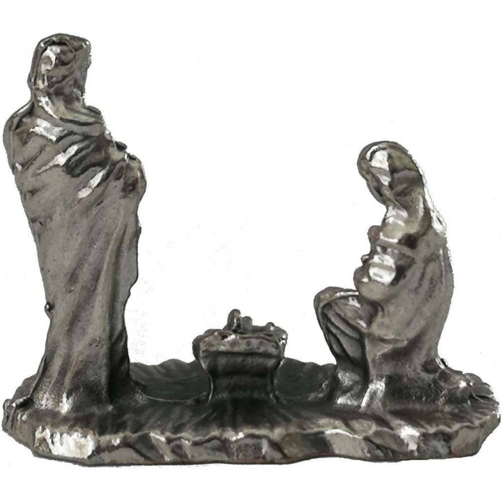 Natividad en metal de 2 cm