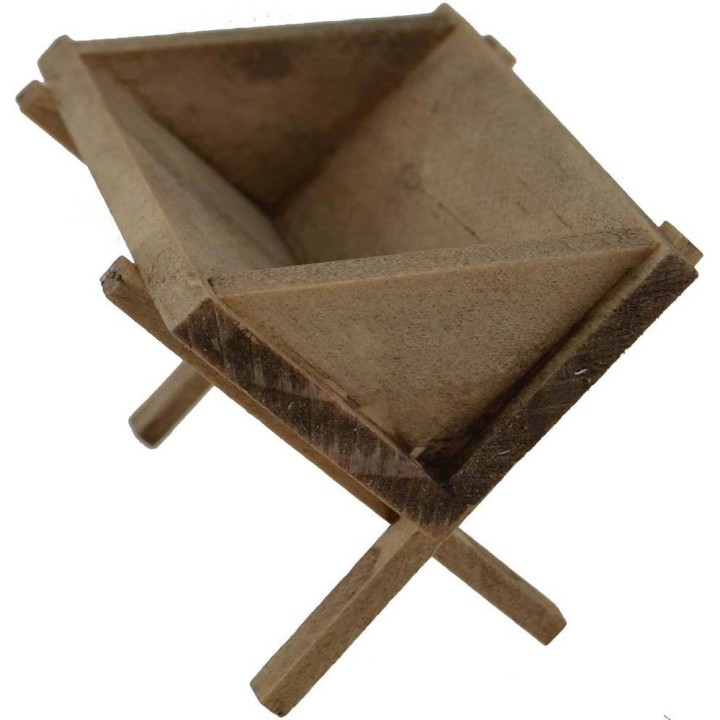 Mangiatoia in legno cm 6,5x5x4