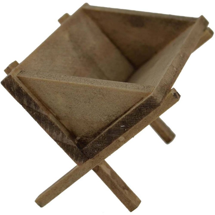 Mangiatoia in legno cm 6,5x5x4