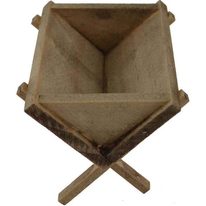 Mangiatoia in legno cm 6,5x5x4