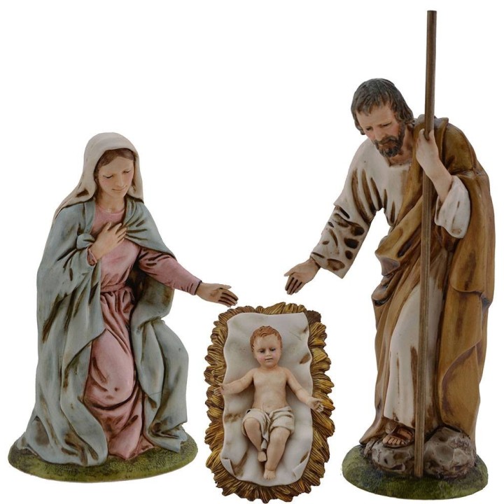 Natività 3 soggetti 16 cm Landi Moranduzzo
