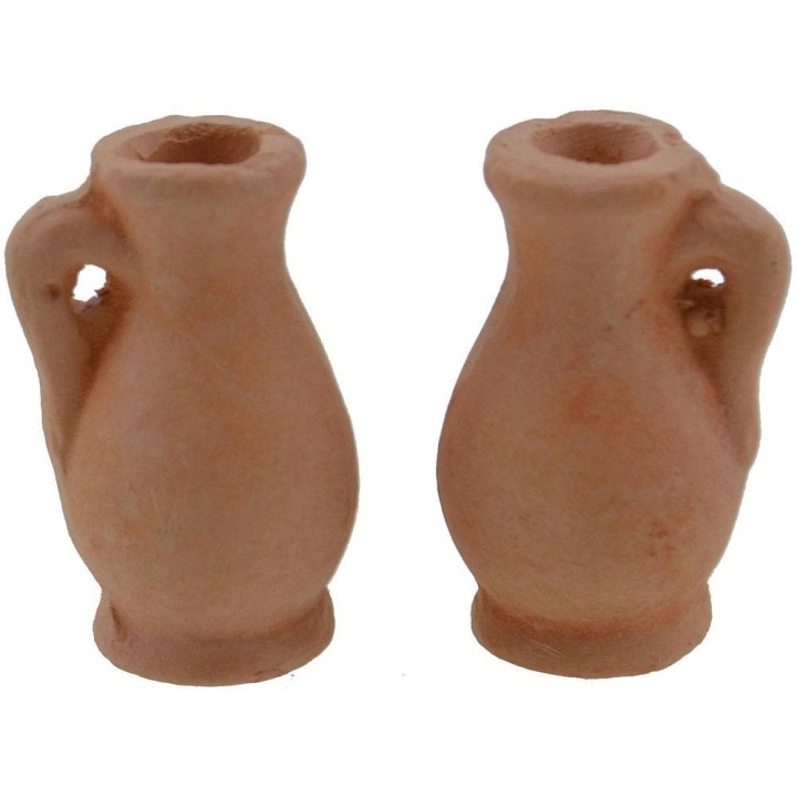 Set 2 jarras 2 cm en terracota