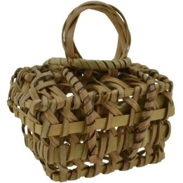 Cesto con coperchio cm 4x2,5x3-5,5 h.