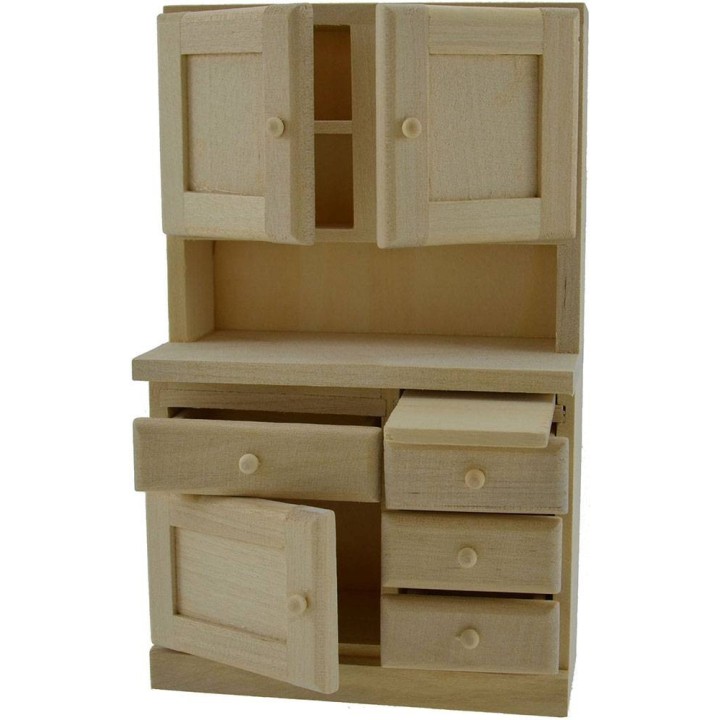 Aparador de madera 9,5x4,5x15,5 h.