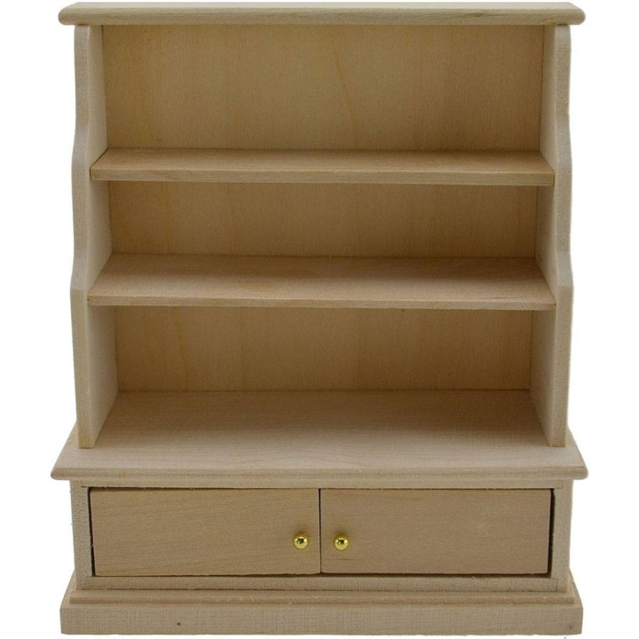 Wooden sideboard 11x5x12.5 cm