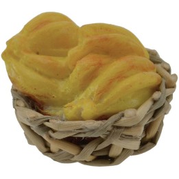 Cesto in vimini ø 2,5 cm con banane