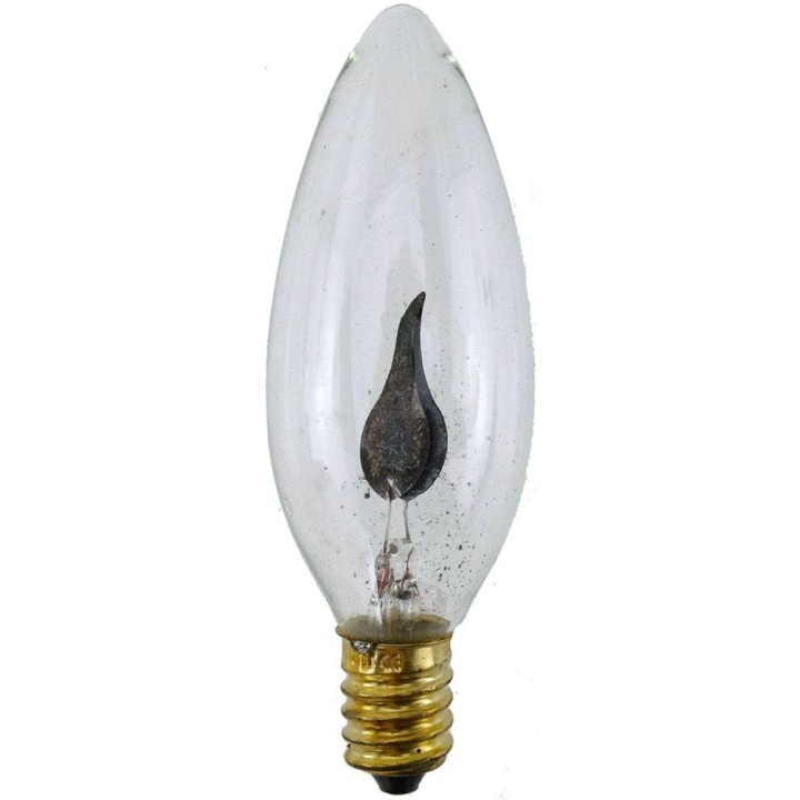 Lampada effetto fuoco 3,2x11 cm E14