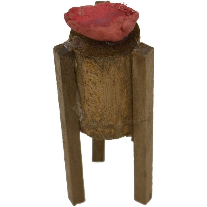 Taco carnicero de madera con carne 4,0 cm