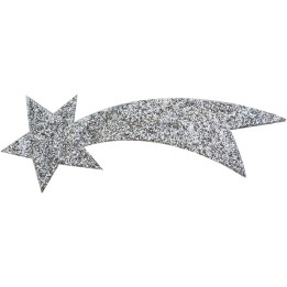 Stella cometa argento 16 cm