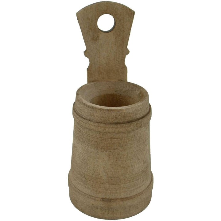 Bigoncia in legno cm 8,5