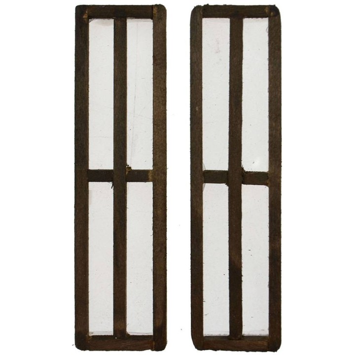 Puerta ventana de doble hoja disponible en las medidas: