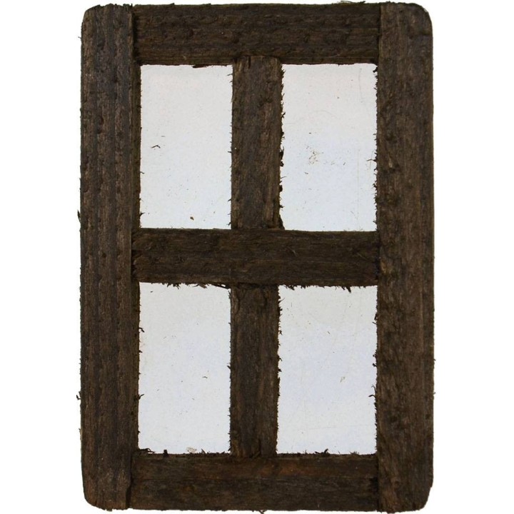 Finestra in legno cm 3x4,3 h.