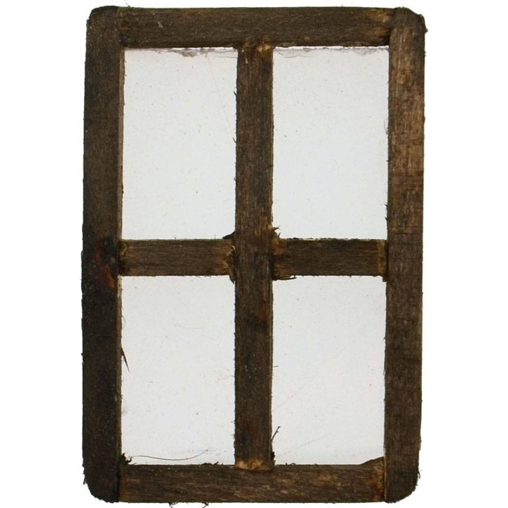 Finestra in legno cm 3x4,3 h.
