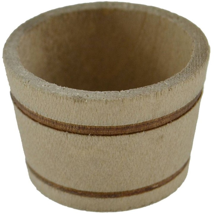 Tinozza in legno ø 3,2 cm