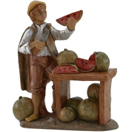 Vendedor de fruta 10 cm belén