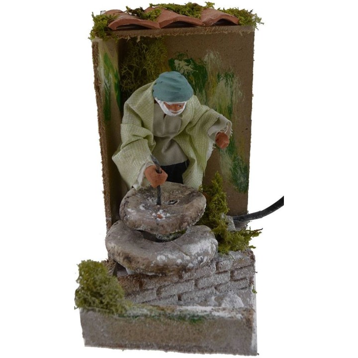 Uomo alla macina in movimento 10 cm