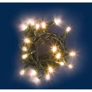40 Led luce bianca calda per presepe 220V.