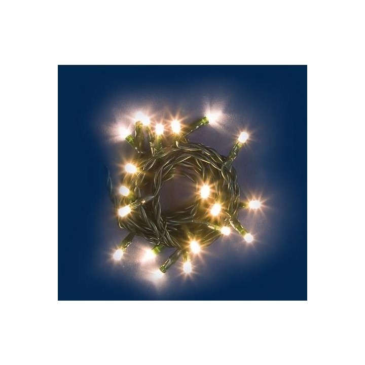 Led presepe da 40 luce bianca calda 220V.
