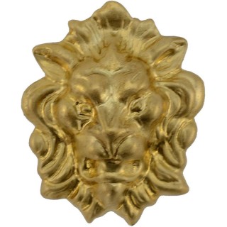 Cabeza de león de latón cm 2,7x3,5