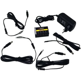 Kit 4 Fuochi led tremolanti gialli con alimentatore