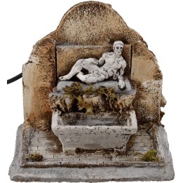 Resin fountain for nativity scene