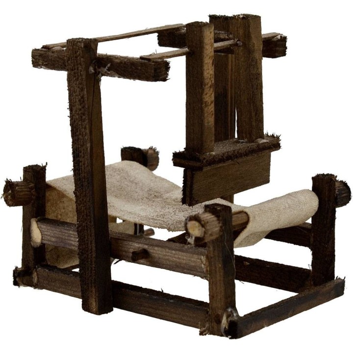 Telar de madera cm 9x5x9 h.
