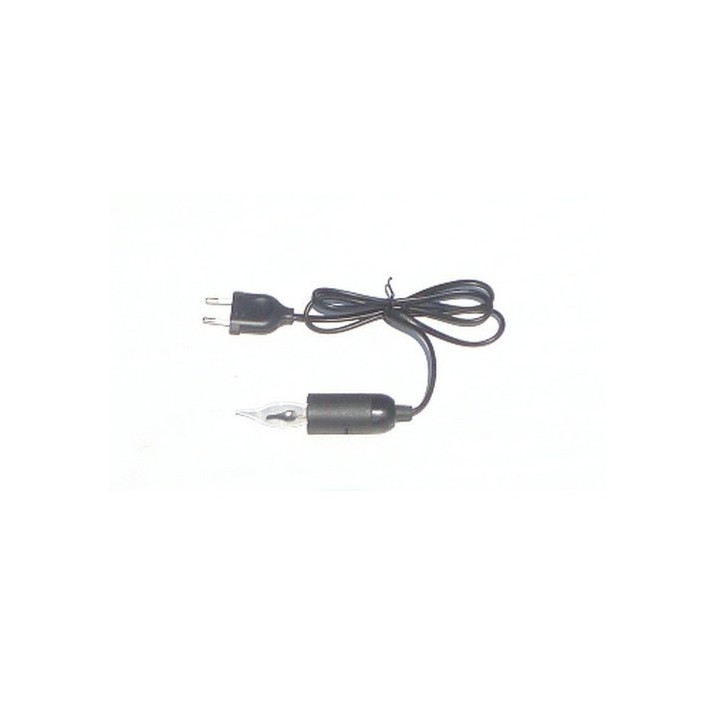 Cable with lamp holder e14 with plug wire + lamp focus 6.5 cm
