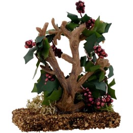 Grape vines with black grapes cm 6x4x6 h.
