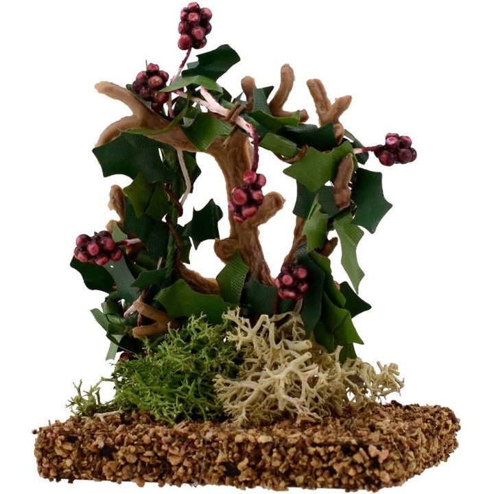 Vitigno con uva nera cm 6x4x6 h.