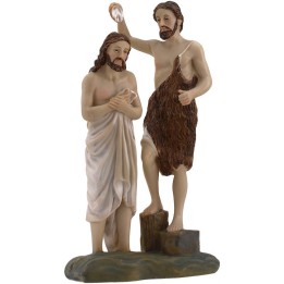 Baptism scene of Jesus 20 cm Easter statues