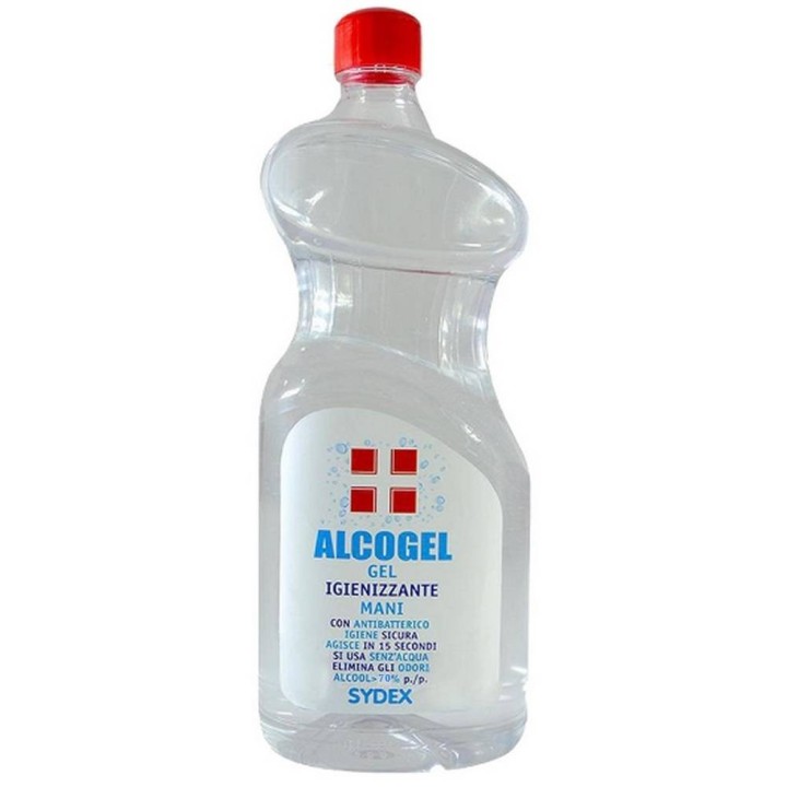 Gel igienizzante mani 1 litro con alcool 70%