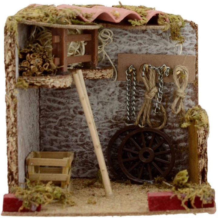 Trastero de herramientas cm 14x14x14,5 h. 