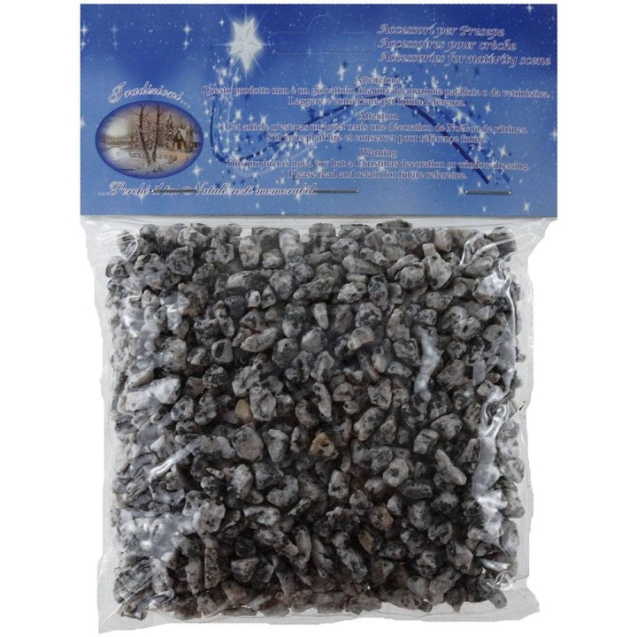Grava grano 6-8 mm gris aproximadamente 350 gr