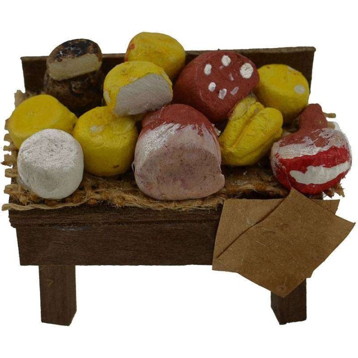 Banco salumi e formaggi cm 5x3x2,5-3 h.