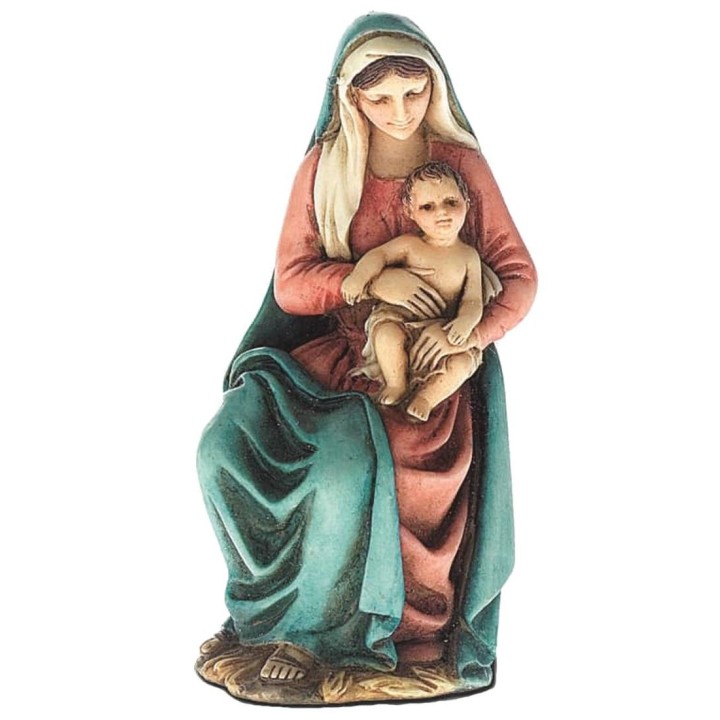 Madonna con bimbo in braccio 11 cm Landi