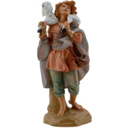 Pastor with lamb on the shoulders 19 cm Fontanini